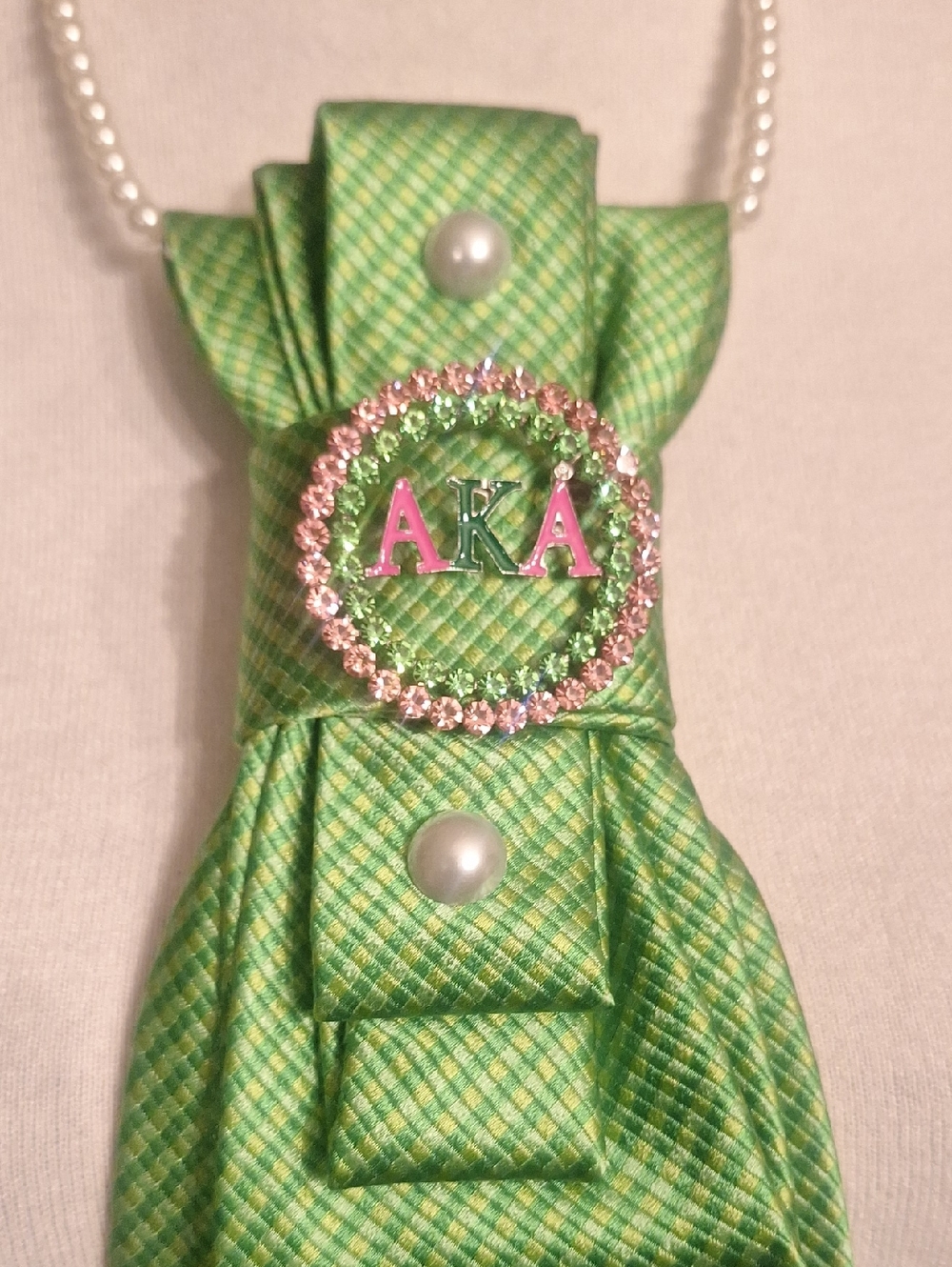 Andrew's Ties Upcycled AKA Necktie Necklace